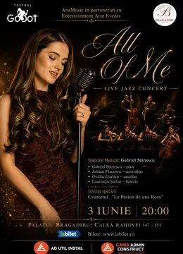 „All of Me” – Live Jazz Concert cu Ana-Maria Mărgean