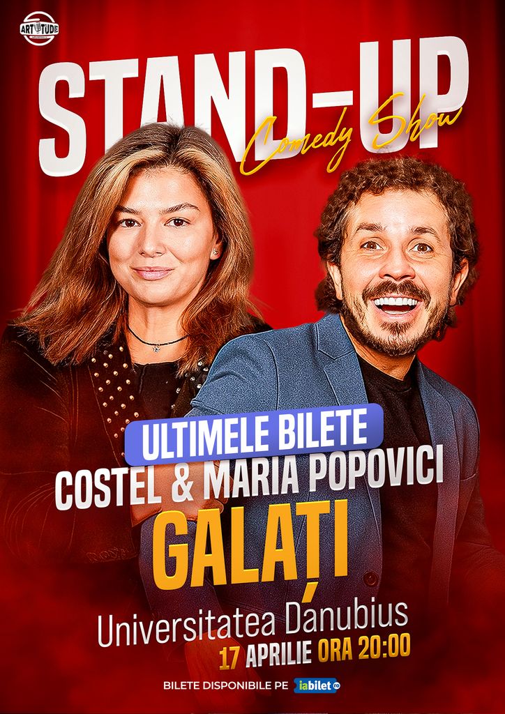 Galati: Costel și Maria Popovici - Stand Up Comedy - SHOW 2