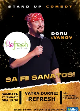 Vatra Dornei: Stand up comedy cu iVanov