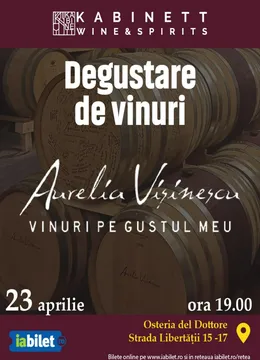 Targu Mures: Degustare de vin Aurelia Visinescu