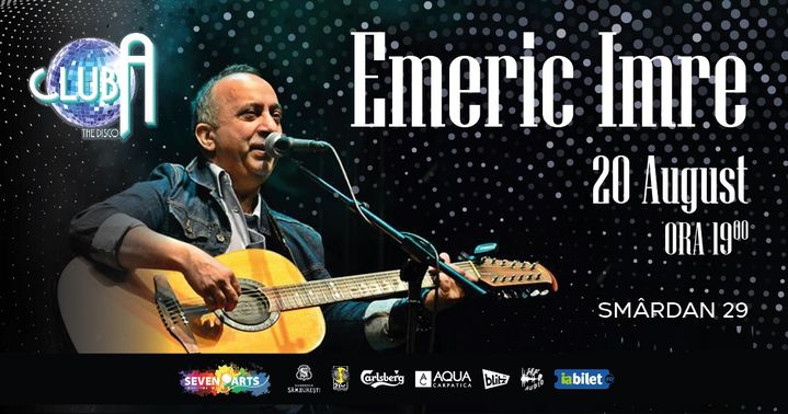 Concert Emeric Imre at Club A