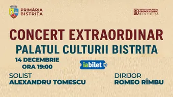 Bistrita: Concert simfonic extraordinar Noua Orchestră Transilvană