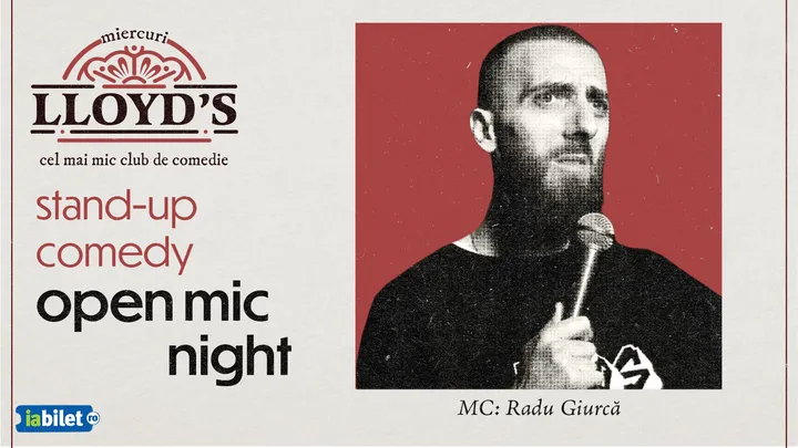 Lloyd's: Open Mic cu Radu Giurcă