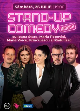 The Fool: Stand-up comedy cu Maria Popovici, Ioana State, Mane Voicu, Frînculescu și Radu Isac