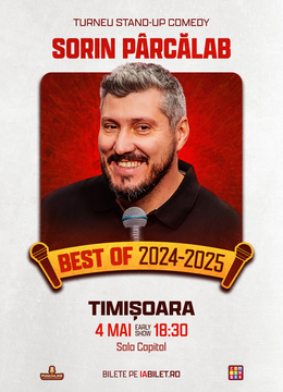 Timisoara: Stand-Up Comedy Best Of 2024 & 2025 cu Sorin Pârcălab - Early Show