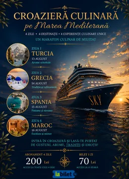 Timisoara: Croaziera Culinara pe Marea Mediterana