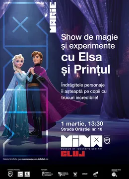 Show de magie și experimente cu Elsa și Prințul