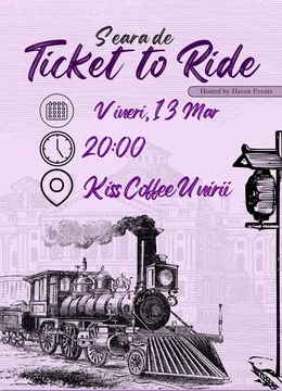 Iaşi: Seara de Ticket to Ride