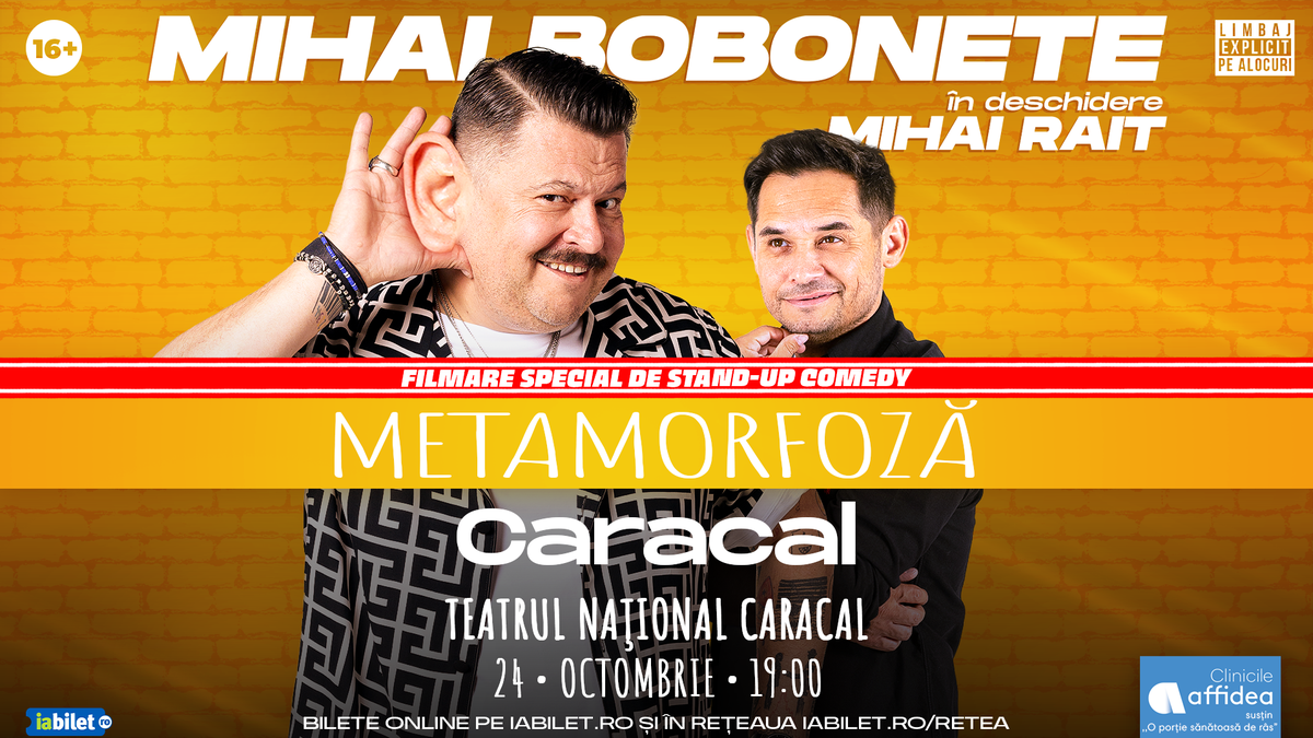 Mihai Bobonete - Metamorfoză - Filmare Special