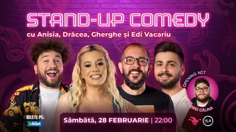 The Fool: Stand-up comedy cu Drăcea, Anisia, Gherghe și Edi Vacariu