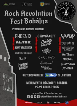 Rock Revolution Fest Bobâlna 2025