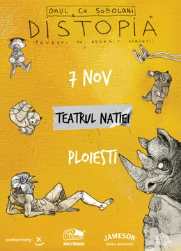 Ploiești: Omul cu Sobolani • Lansare de album: "Distopia" •