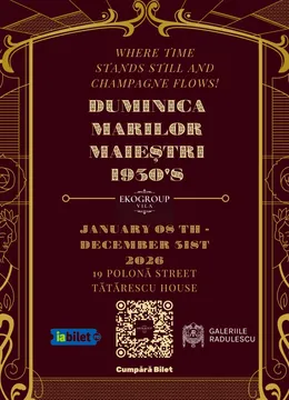 Duminica Marilor Maeștri – O capodoperă pe săptămână la EkoGroup Vila