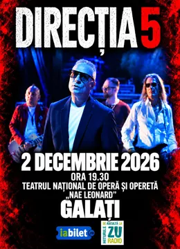 Galati: Concert Directia 5 - Turneu 100% Direcția 5