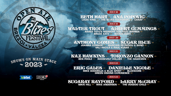 Open Air Blues Festival Brezoi 2023