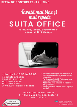 Ponturi pentru tine: Suita Office