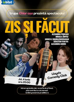Lloyd's: Impro Show, Zis și Făcut