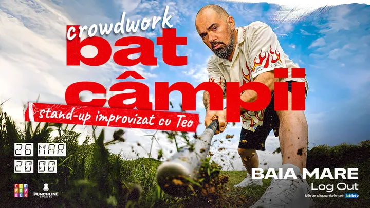 Baia Mare: Stand-up Improvizat cu Teo