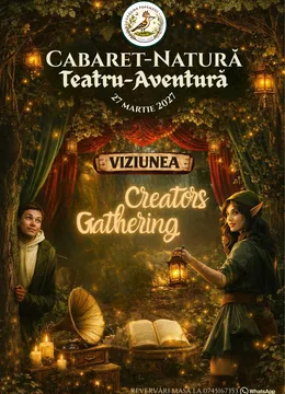 Otopeni: Creators Gathering - VIZIUNEA „Cabaret-Natură / Teatru-Aventură”