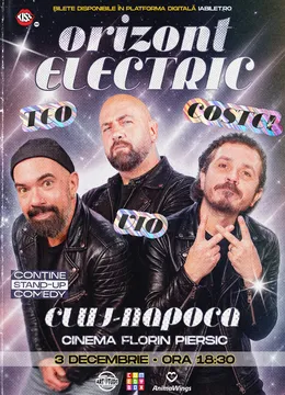 Cluj-Napoca: Teo, Vio și Costel - Orizont Electric | Stand Up Comedy Show
