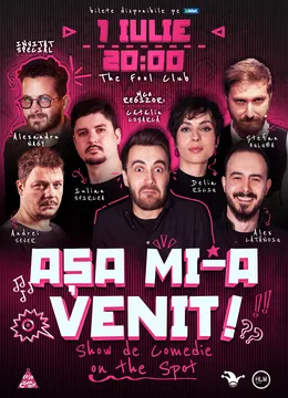 The Fool Terasa: Așa mi-a venit! | Show de comedie on the spot