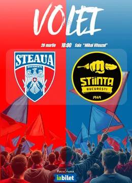 Volei: CSA Steaua Bucureşti – CSU Știința