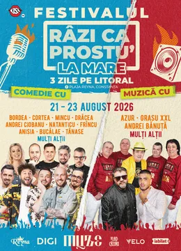 Festivalul de comedie - Razi ca prostu' la mare 2026 | Acces General
