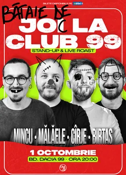 Bătaie de joi cu Mincu, Mălăele, Cîrje & Birtaș la Club 99