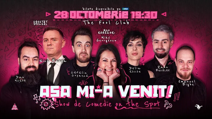 The Fool: Așa mi-a venit! | Show de comedie on the spot