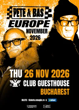 Pete & Bas live la Club Guesthouse