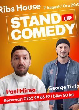 Craiova: Stand-up Comedy cu Paul Mirea și George Țintă