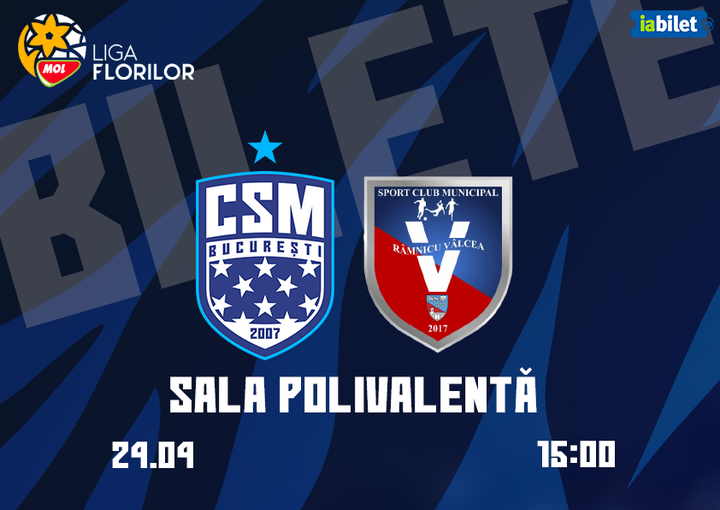 Liga Florilor MOL - CSM București vs SCM Râmnicu Vâlcea
