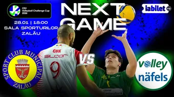 Zalău: Volei | SCM Zalău – Volley Näfels