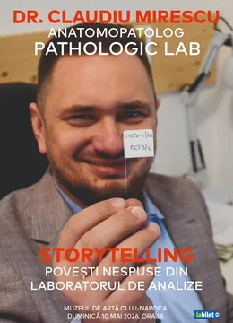 Cluj-Napoca: Storytelling cu Dr. Claudiu Mirescu