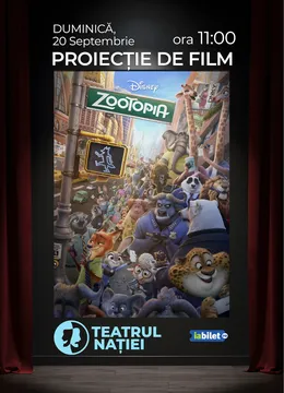 Ploiesti: Proiecție de film ~ Zootopia 1