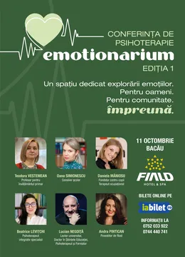 Bacau: Conferința de Psihoterapie Emotionarium - Ediția 1
