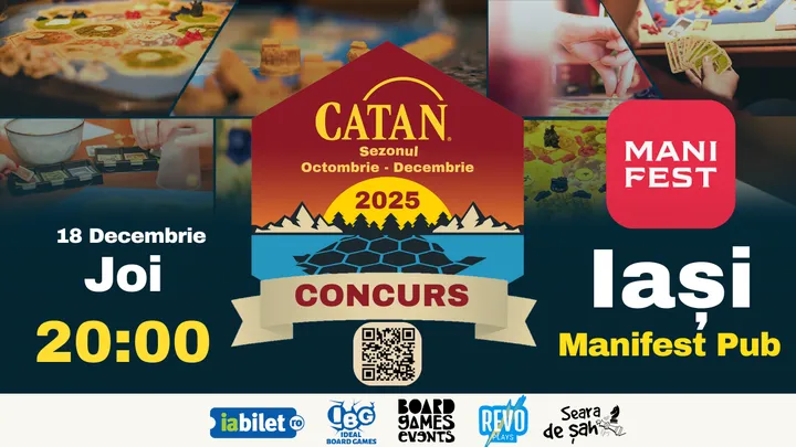 Iasi: Concurs de Catan @ Board Games Events