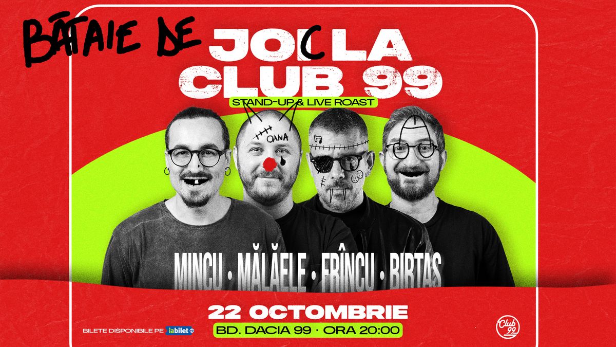 Bătaie de joi cu Mincu, Mălăele, Frîncu & Birtaș la Club 99