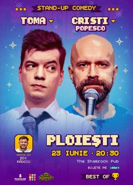 Ploiești: Stand-up comedy - Best of Toma & Popesco