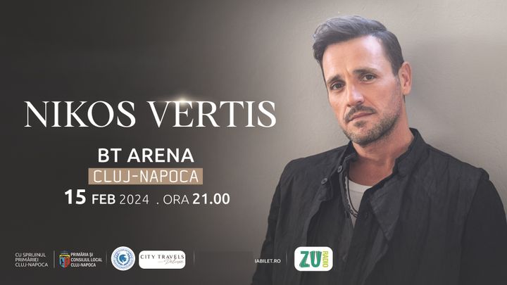 Cluj-Napoca: Concert Nikos Vertis