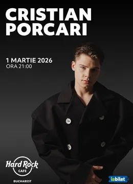 Concert Cristian Porcari la Hard Rock Cafe