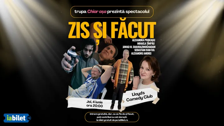 Lloyd's: Impro Show, Zis și Făcut