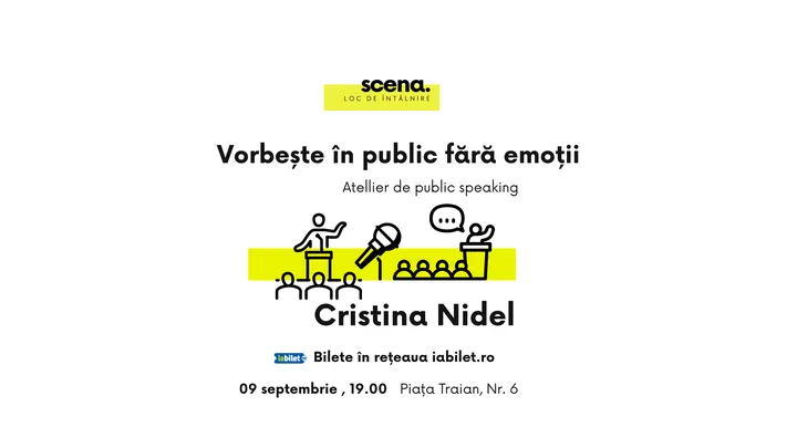 Timisoara: Atelier - Vorbește în public fără emoții