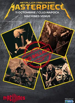 Cluj-Napoca: Masterpiece-Metallica tribute band live