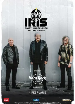 Concert IRIS - Cristi Minculescu, Valter si Boro la Hard Rock Cafe