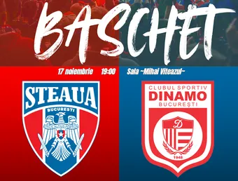Baschet: CSA Steaua Bucureşti – CS Dinamo