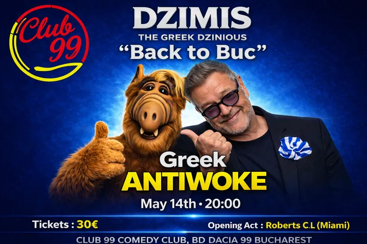 Dzimis Tsapas “The Greek Dzinious” | Back to Buc | Live at Club 99