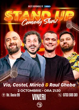 Stand-up Comedy cu Vio, Costel, Mirică & Raul Gheba la Club 99 | Show 2