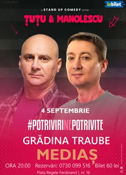 Medias: Stand-up Comedy - Dan Tutu si Cristi Manolescu