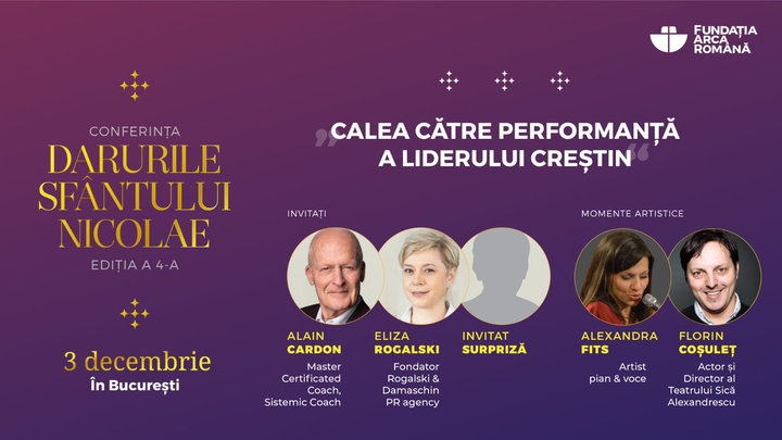 Conferința ARCA #4 – „Calea către performanță a liderului creștin”